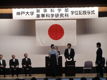 学位授与式風景