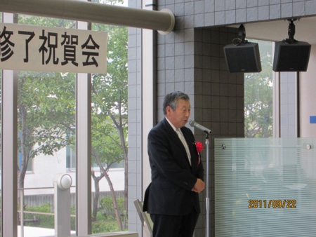 西原海事科学部同窓会会長挨拶